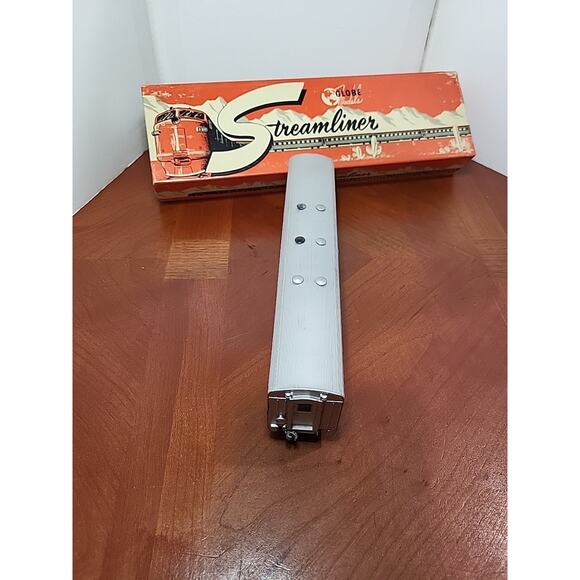 Vintage Globe Ho Santa Fe 3406 Streamliner REA US Mail Railway Post Office Car - Picture 7 of 11